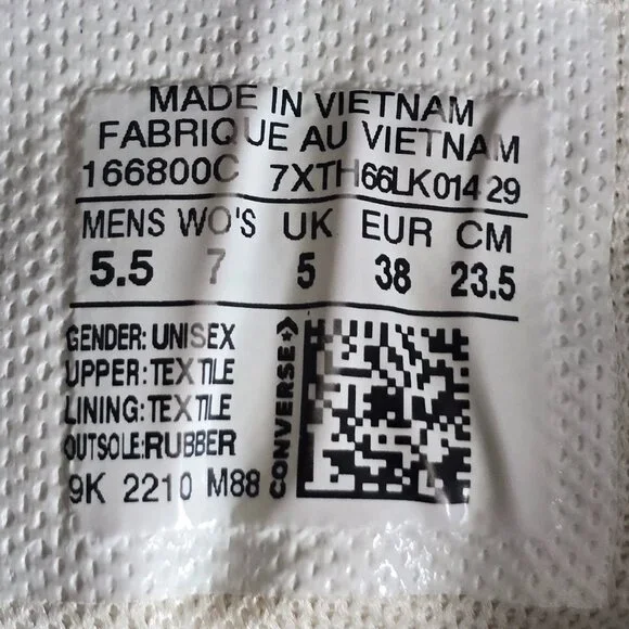 Converse Run Star Hike Platform Sneakers – Canvas, Size 7 women - Picture 6 of 6